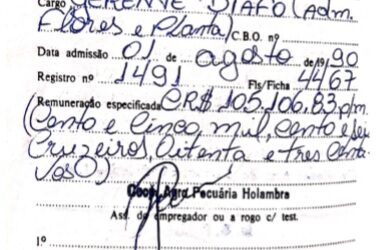 1990 – 30 ANOS DO MERCADO DE FLORES EM 30 SEMANAS