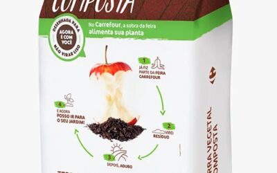 Carrefour lança terra vegetal produzida com resíduos orgânicos de sua operação