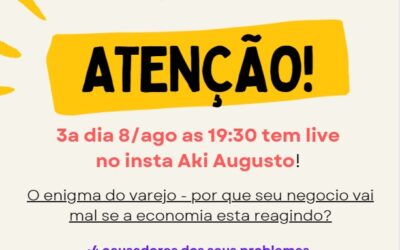 HOJE TEM LIVE!