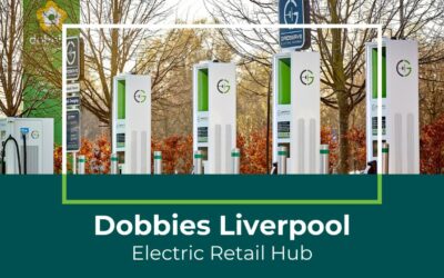 DOBBIES GARDEN LONDRES LANCA POSTO DE RECARGA PARA CARROS ELETRICOS